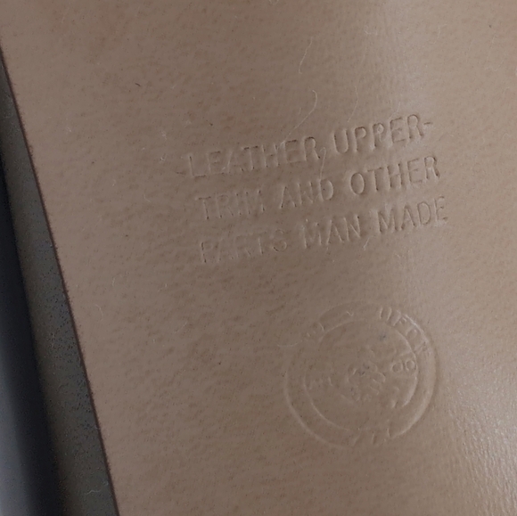 Vintage Naturalizer sz 7.5 Brown Leather Women's Heels Snake Print Accent - Picture 10 of 11